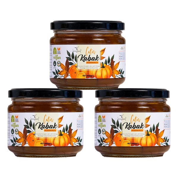 Crunchy Pumpkin Jam 300 gr 3-pcs