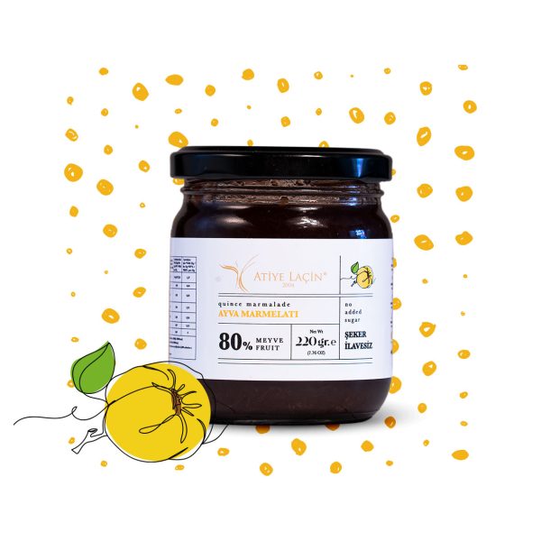 Quince Marmalade 220 gr Sugarless