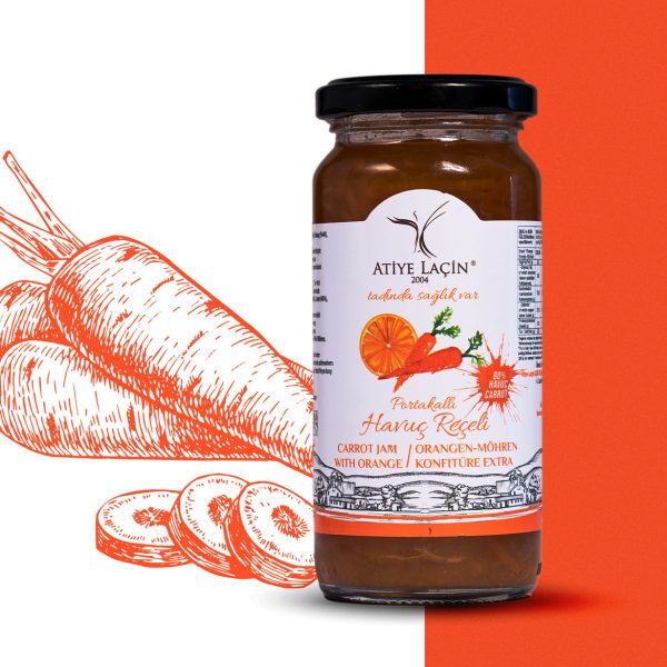 Carrot with Orange Jam 250 gr